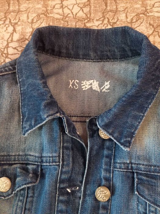 Дънково яке късо