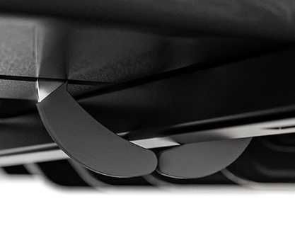 Автобокс багажник MENABO SATELLITE 550 DUO BLACK CRAB черен гланц