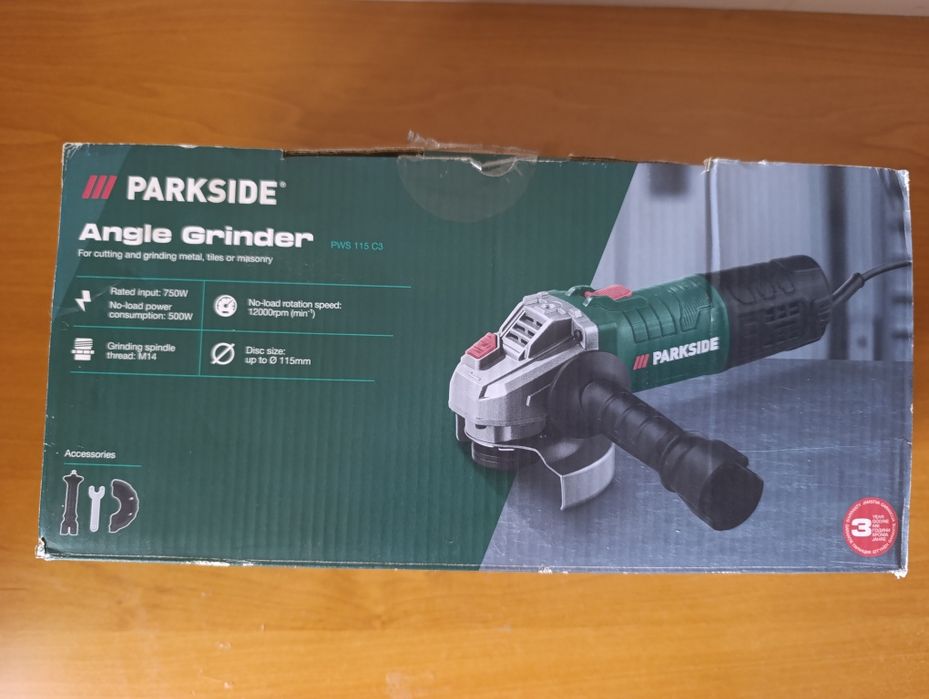 Ъглошлайф Parkside