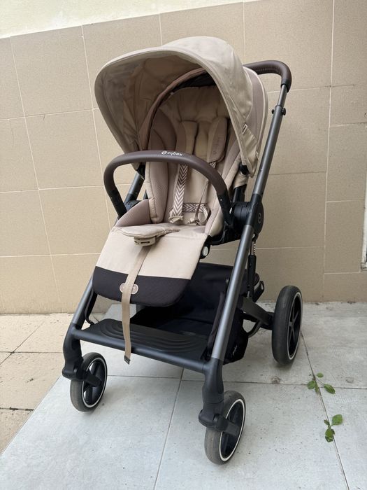 Cybex balios s lux 2024 almond beige 2в1