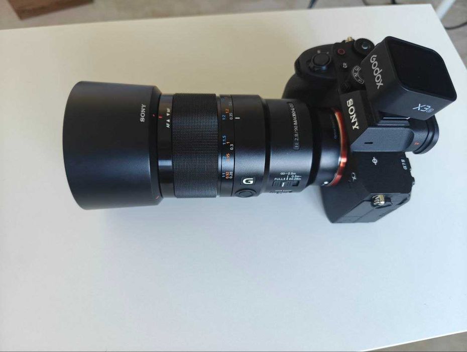 Фотоапарат Sony a7 IV + Sony FE 2.8/90 Macro G OSS + Sony FE 24-70 f/4 + осветление и аксесоари