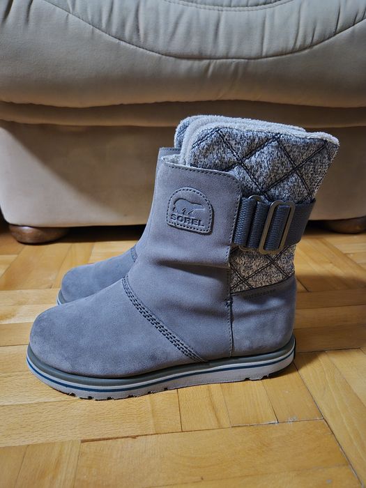 Cizme Premium de zăpadă, Sorel Rylee NL2294, Suede, Waterproof - 38.5
