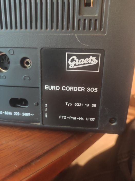 Radiocasetofon Graetz Euro Corder  305