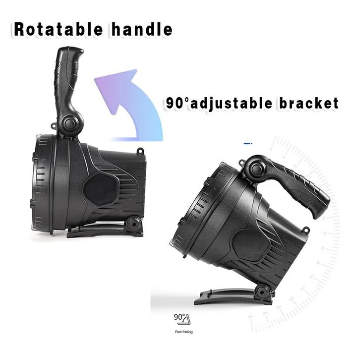 Lanternă Portabila cu Reflector de Mare Putere 182 Leduri Model Nou!