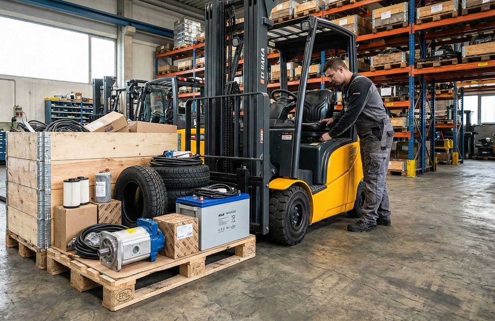 24/7 Мобилен сервиз за мотокари и електрокари - На място