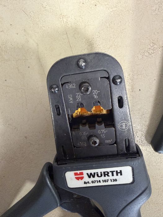 Кримпващи клещи Wurth