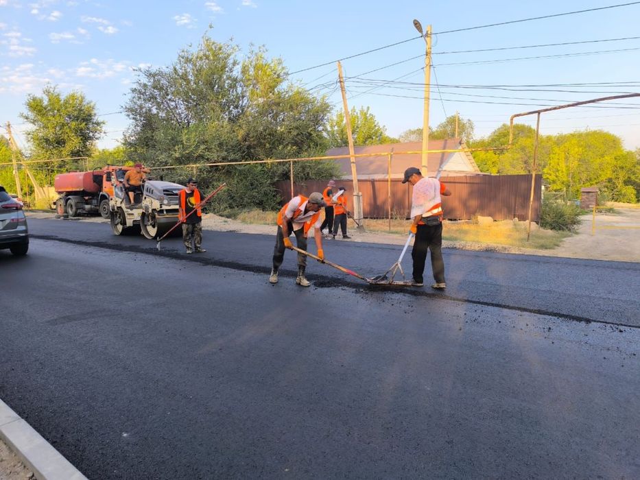 Асфальт Асфальтирование Укладка асфальта