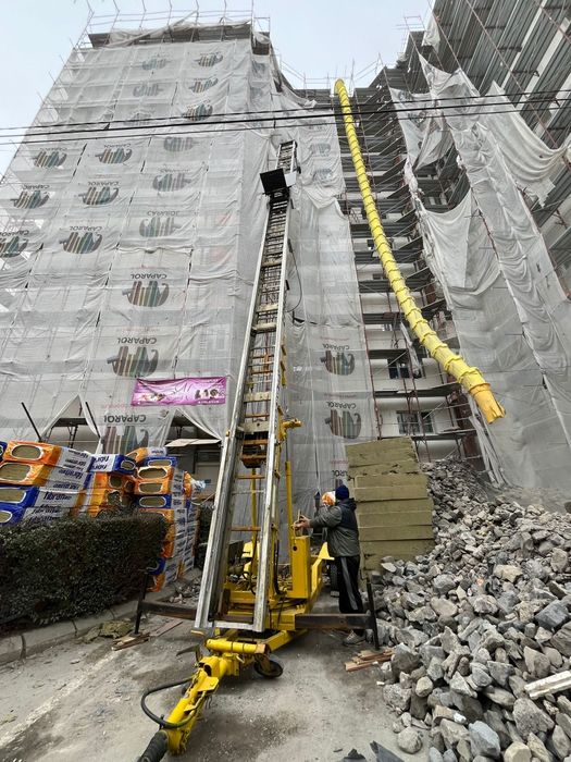 Vand lift girafa, construcții