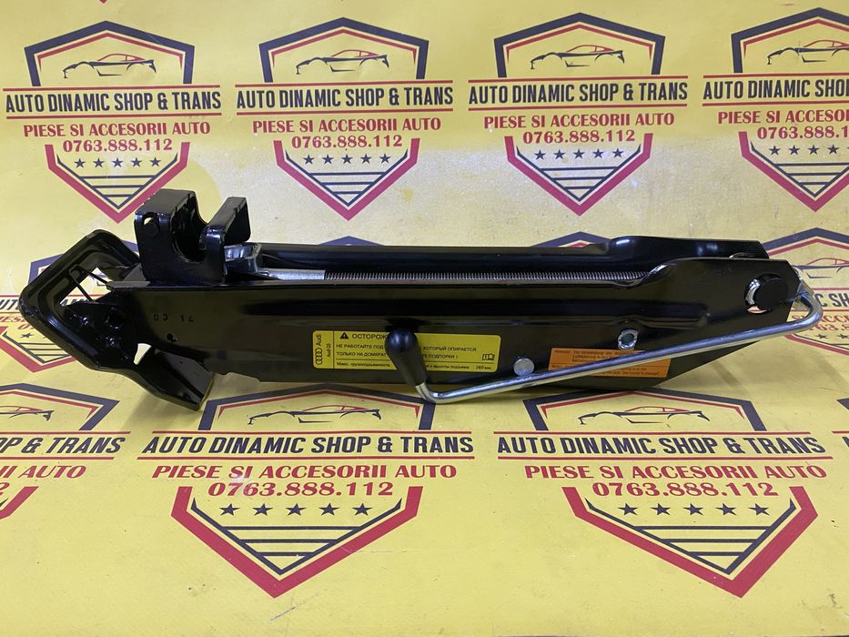 Cric auto original neutilizat OEM Audi Q5 8R  compatibil si cu : Vw Touareg 7LA 7L6 Audi Q7 4L