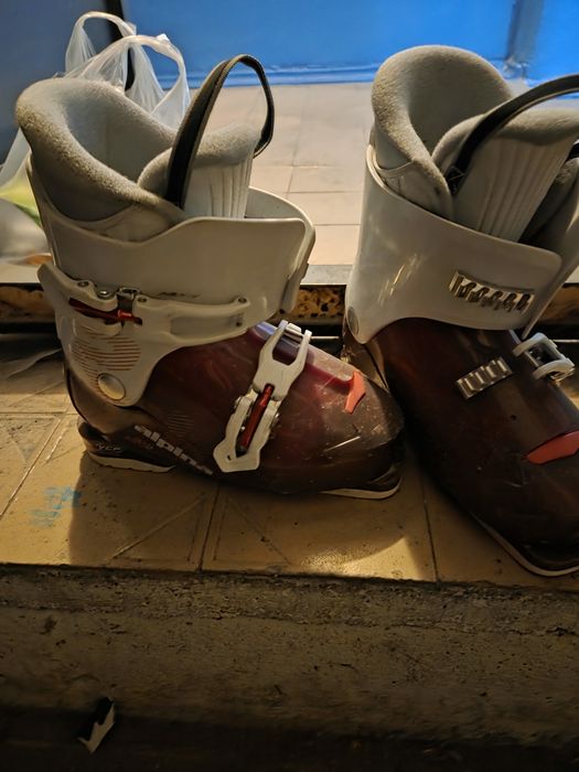 Лыжи ботинки детские