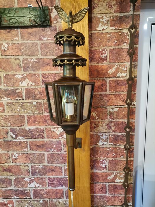 Лампа бронзова стара.