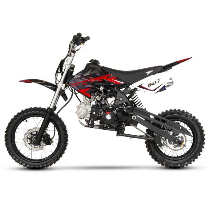 Motocicleta Cross/Enduro copii 4T XTR 607M, 125cc, 14/12, negru/rosu