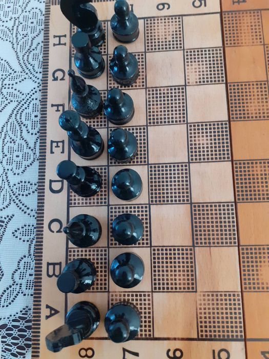 Дървен шах 34/34 см