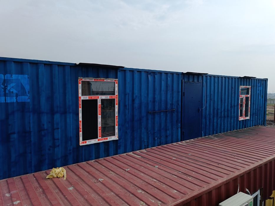 Konteyner domik 12 mertlik 2-xona