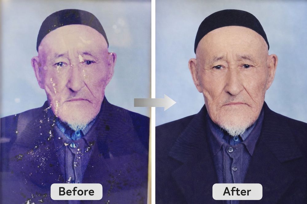 Реставрация старых фотографий