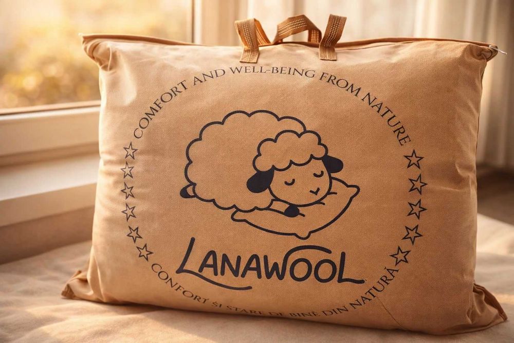 Pilota Perna Topper Lana Merinos Bebe Copil 100% Naturala Antialergica