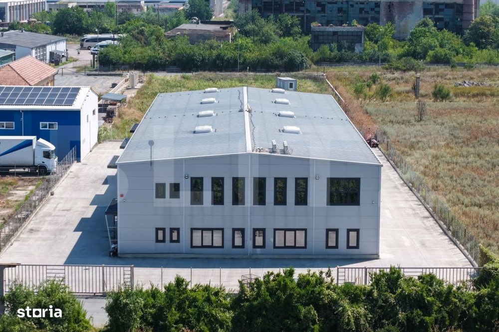Hala cu cladire birouri, 955 mp, 2850 mp teren, Campia Turzii