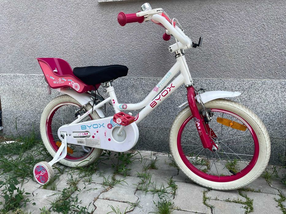Продавам детско колело BYOX "Little Princess" – 16 инча