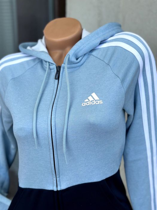 Дамски суичър Adidas (Game Time) - размер XS, Отлично състояние