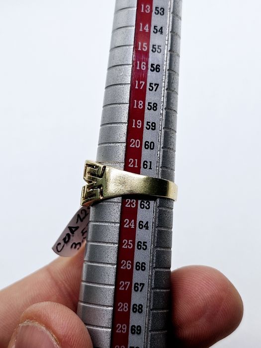 Vand inel dama din aur 14 k 3.55 g cod 129