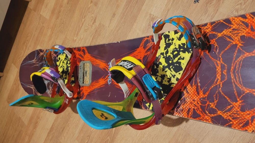 Placa snowboard NITRO 159 + legaturi RIDE + boots BURTON 43.5