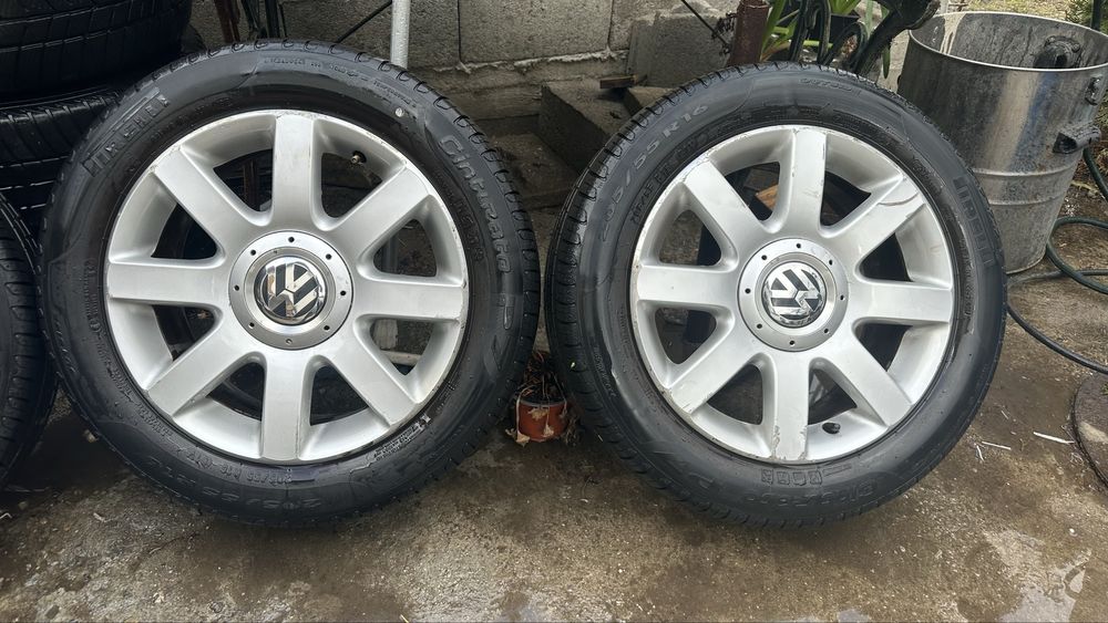 Джанти с летни гуми 5х112/16 цола