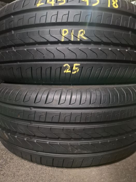 245 45 18 Vand 2 anvelope vara Pirelli