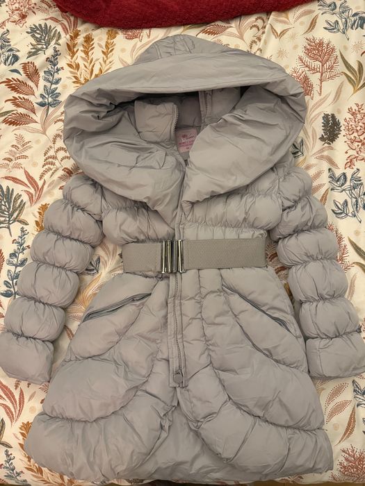 Дълго, подплатено зимно яке