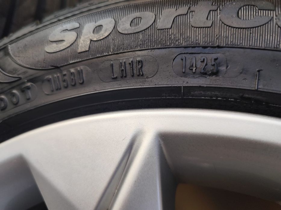 Jante  Audi R18 5×112 A4 A5 A6 A7 anvelope 245 45 18 Fulda vara noi dot 2025 8j ET 26
