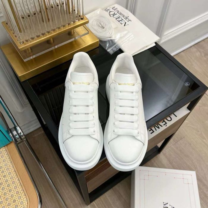 Alexander McQueen White/White Sneakers Full Box Verificare Colet