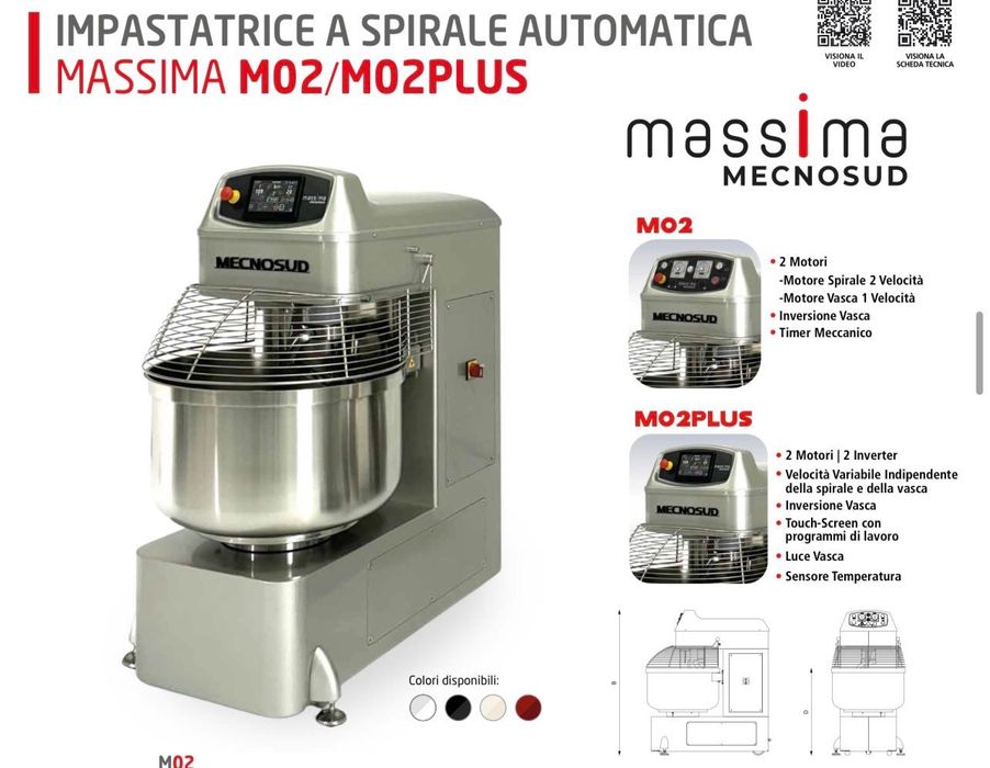 Фурна за пици, тестомесачки, хладилници