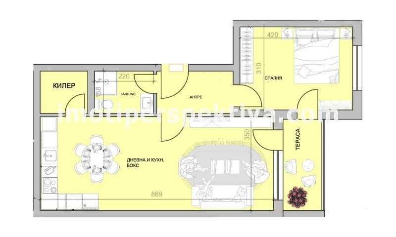 Продава се Двустаен апартамент в Пловдив, Христо Смирненски - 82 кв.м за 1330 €/кв.м - Снимка #9