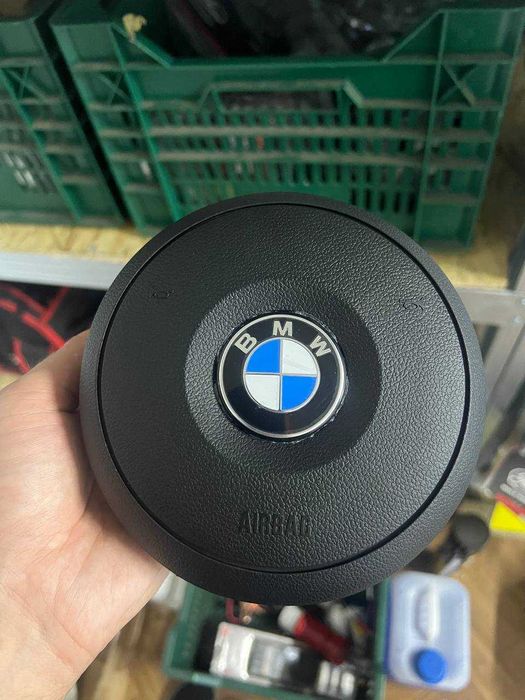 Înlocuire capac airbag volan M Sport BMW E60 E61 fara airbag!