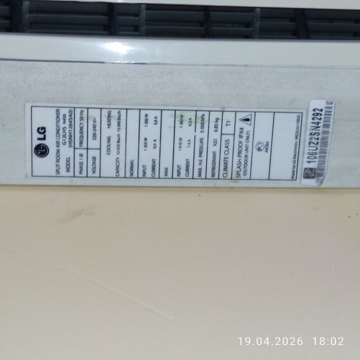 LG konditsioner 12