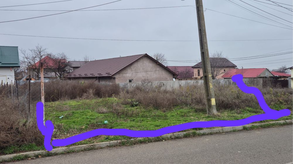 Vand teren in zona Eminescu/ Barlad