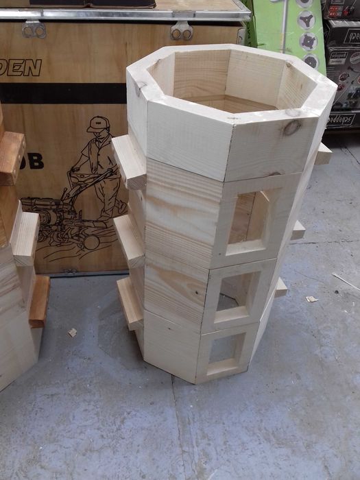 stup natural warre octogonal