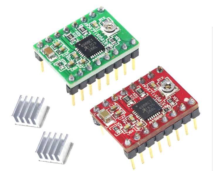 A4988 стъпков драйвер DRV8825 TMC2208 3D принтер Printer