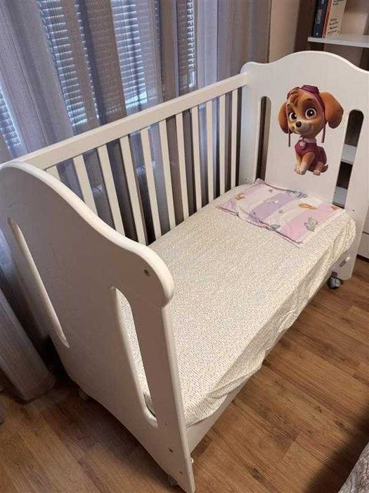 Дървено бебешко легло люлка Arbor Baby