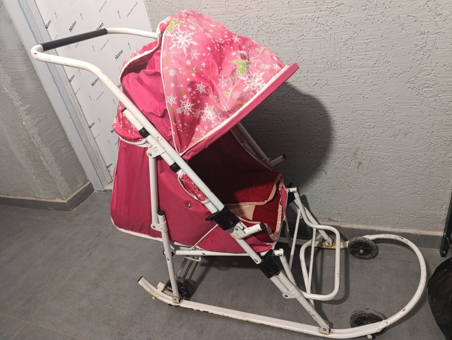 Санка коляска 2 в одном