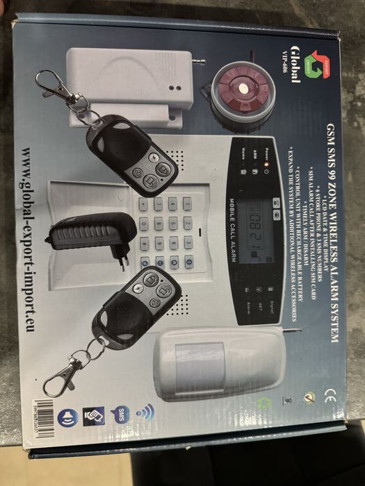 Sistem Alarma Wireless GSM