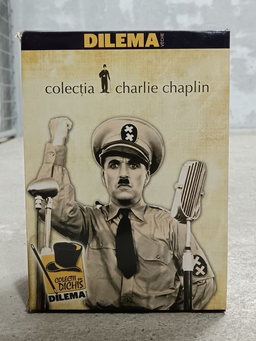 Colecția Charlie Chaplin Dilema Veche+Colecție Stan și Bran
