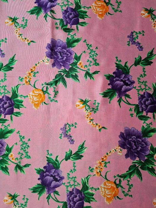 Отрез натуральной ткани поплин 3метра