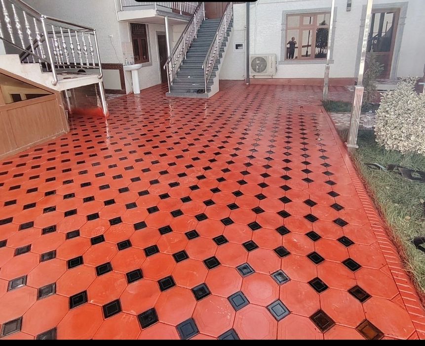 Kraska Boʻyash ranglash краска krisha boʻyash bruschatka  darvoza bino