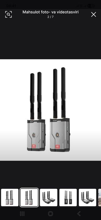 Wifi video uzatuvchi.peredachik 4K