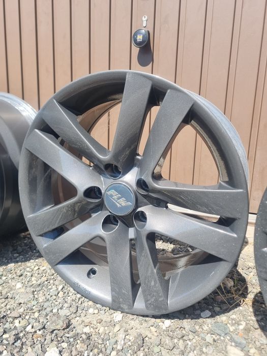 Jante PLW R16 Aliaj 5x108 7.5J ET 38 Gun Metal Perlat Ford/Peugeot/Volvo/ Monaj inclus