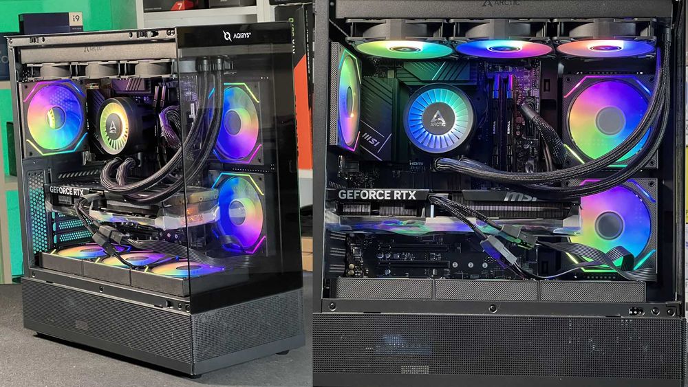 PC i5 14600KF RTX 5070 Aio 360 4000mhz 32gb ddr4 Nvme 850w Seasonic