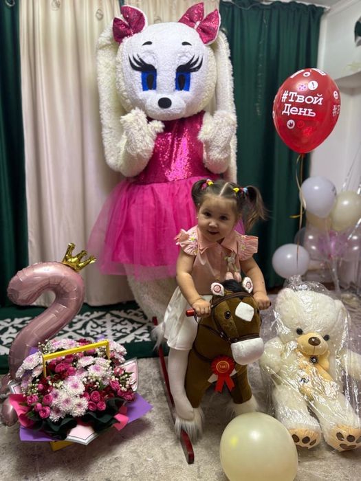 Мишка тедди аниматор Шымкент на прокат