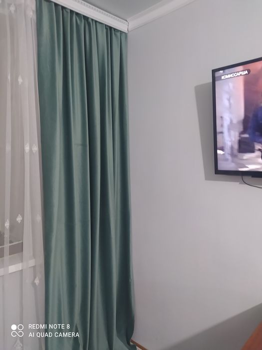 Новые бархатные шторы