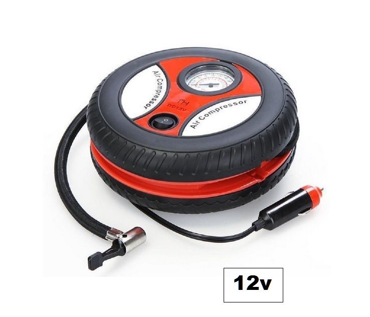 Compresor Aer Auto In Forma De Anvelopa 12V 260PSI 20L/Minut Nou