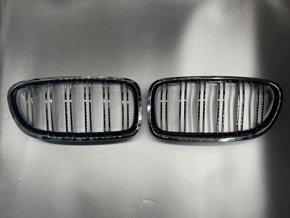 Grile duble negre M compatibile BMW Seria 1 3 4 5 6 7 X1 X5 X6